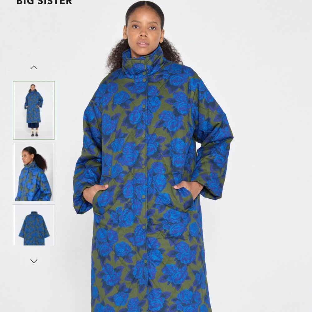 Roses long jacket — Tiny Big Sister — Size 40